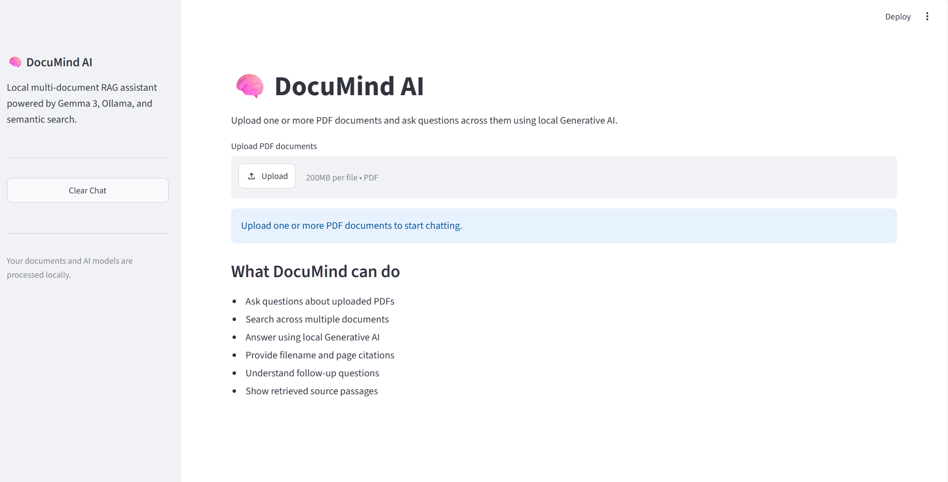 DocuMind AI preview